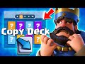 Every time i win i copy my Opponents deck in Clash Royale