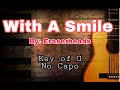 With a smile by eraserheads play along with  guitar chords and lyrics