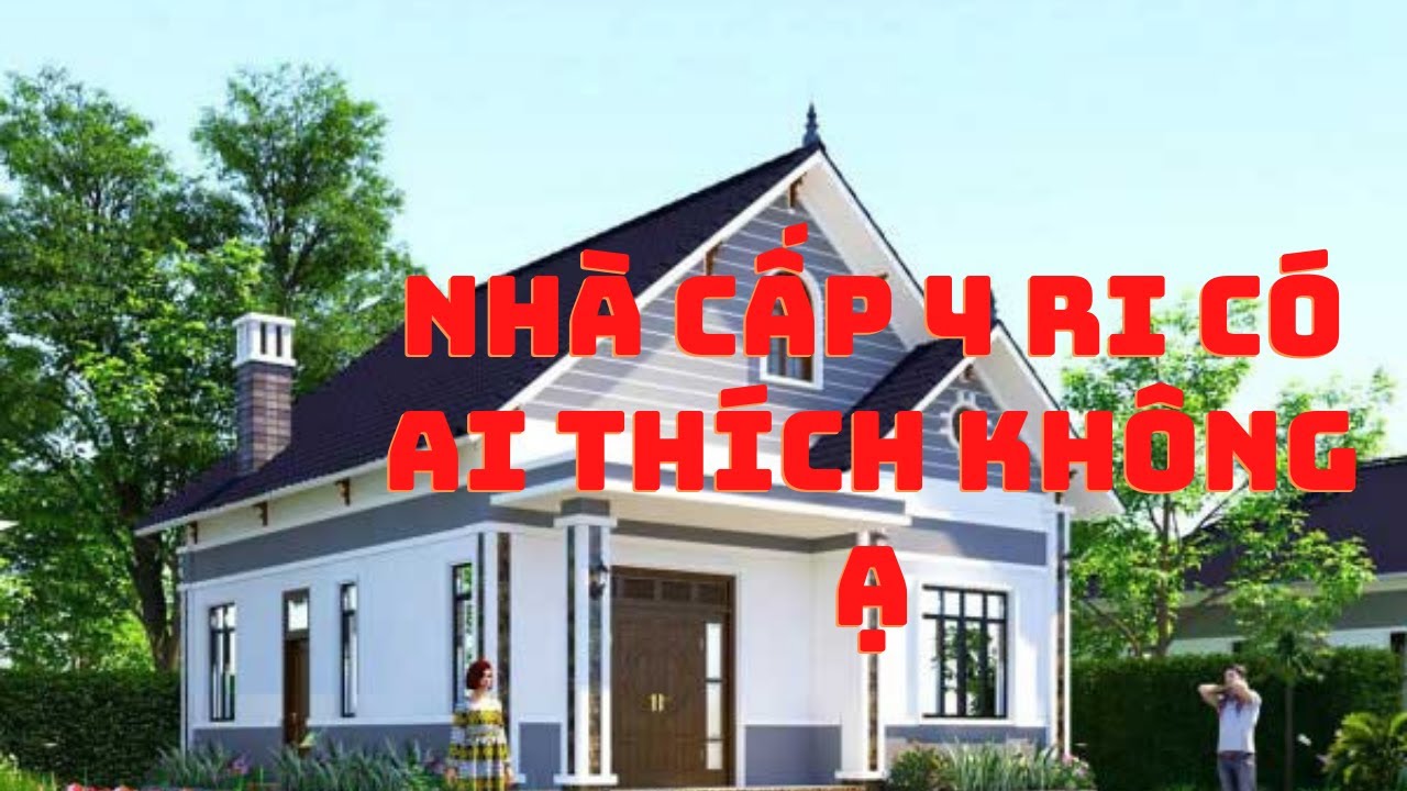 Nhà cấp 4 ri có ai thích không ạ - YouTube