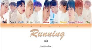 Running-JO1 (Color-coded lyrics kan/rom/eng)