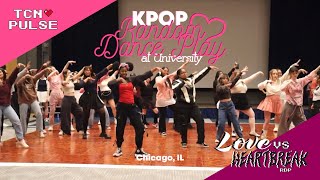 [KPOP RANDOM DANCE PLAY - CHICAGO] Valentine's day RDP at DePaul University | TCN Pulse Dance Crew |