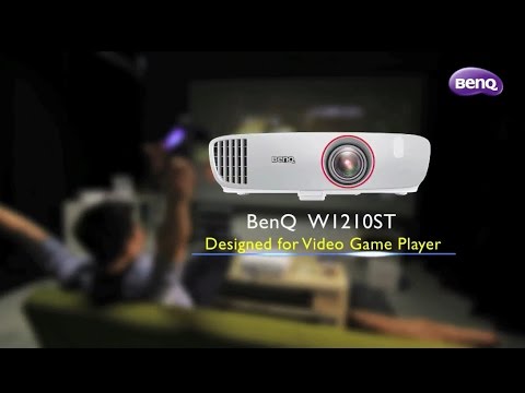 BenQ W1210ST 1080p Home Projector Shoot Out Video