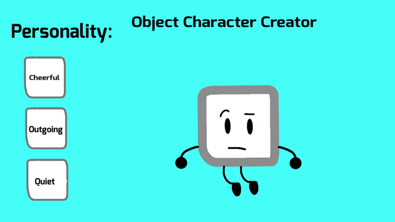 Object characters. Обджект шоу. Object show ИНМТ. Генератор Обджект шоу. Object show characters.
