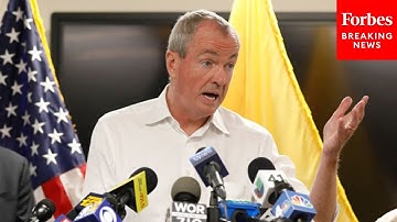 New Jersey Gov. Phil Murphy Holds Press Briefing Amidsts Omicron Fears