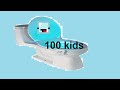 So I Trapped 100 Kids in a TOILET? wtf is my channel