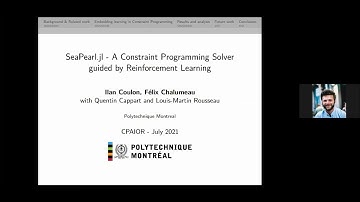 SeaPearl: A Constraint Programming Solver guided by Reinforcement Learning