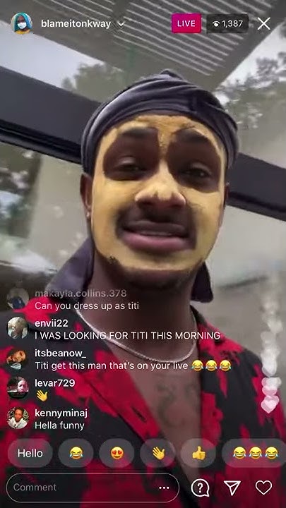 Blame It On Kway Is He Gay Blame it On Kway Live On Instagram (Video) January 11 2021 - YouTube