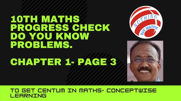 10th maths-Relations and Functions- Answers of progress check-page no.3 problems | DHAKSHNAMOORTHY S