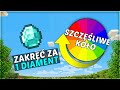 PRZECHODZĘ MINECRAFTA ALE ZA KAŻY DIAMENT MOGĘ KUPIĆ LOS NA LOTERII!