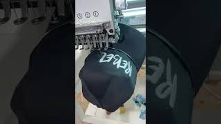 cap video #embroidery #embroiderymachine #custom #logos