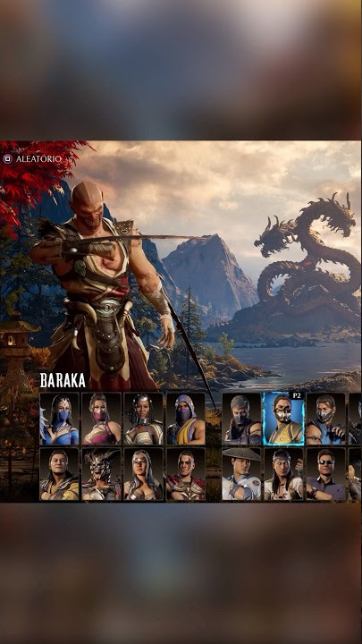 Fazendo um Combo com um personagem aleatório na Roleta Mortal Kombat 9