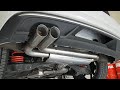 Audi A3 8V Umbau auf 76mm Friedrich Motorsport Abgasanlage (Endrohre ER-89)