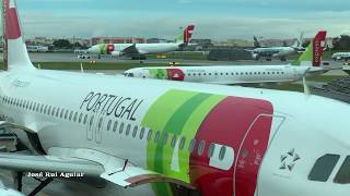 Voo Completo TAP Air Portugal Airbus A319 Lisboa to Madeira island Turbulence Area