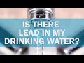 Lead in drinking water