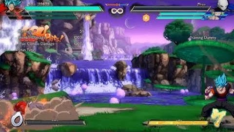 TOD combo with goku super saiyan no spark | Dragonball fighterz