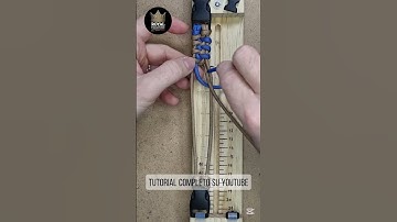 Bracciale in Paracord modello SONIC ARMOR -  How to make SONIC ARMOR Paracord Bracelet