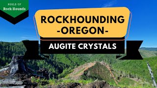 Rockhounding Oregon - Augite Crystals