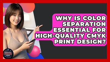 Why Is Color Separation Essential For High-quality CMYK Print Design? - Graphic Design Nerd