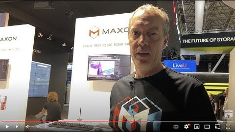 IBC 2022: Maxon
