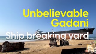The Unbelievable Story of the Gadani Ship Breaking Yard | Walk Through Tour  | Walking Vibes | 4K