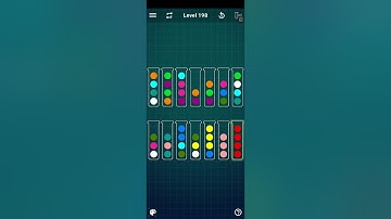 Ball sort puzzle level 198