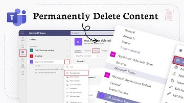 How to delete channel in Microsoft Teams (Clear Project)