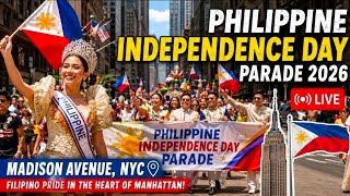 Details ​🇵🇭 LIVE: NYC Philippine Independence Day Parade 2026 | Desfile Independencia Filipina フィリピン独立記念パレ Guide