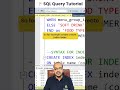 What Are Indexes In SQL Server And How Do They Work SQL Tutorial Day 19 What Are Indexes In SQL Server And How Do They Work SQL Tutorial Day 19
