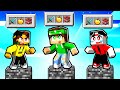 SOPRAVVIVI CON LO STESSO INVENTARIO su UN PILASTRO DI BEDROCK su MINECRAFT!