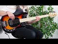 Vintage V96 ReIssued 4-Cuerdas Bajo Activo ~ Sunset Sunburst video