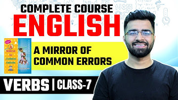(CLASS-7) Verbs- A Mirror of Common Errors by Ashok Kumar | SSC & Bank Exams | Tarun Grover
