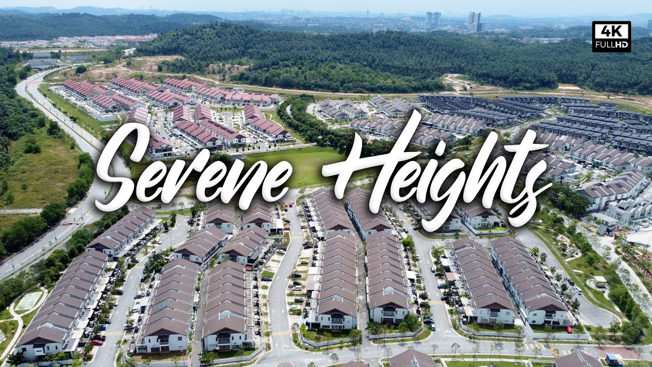Serene Heights, Jalan Bangi Lama, Semenyih (4k Video) YouTube