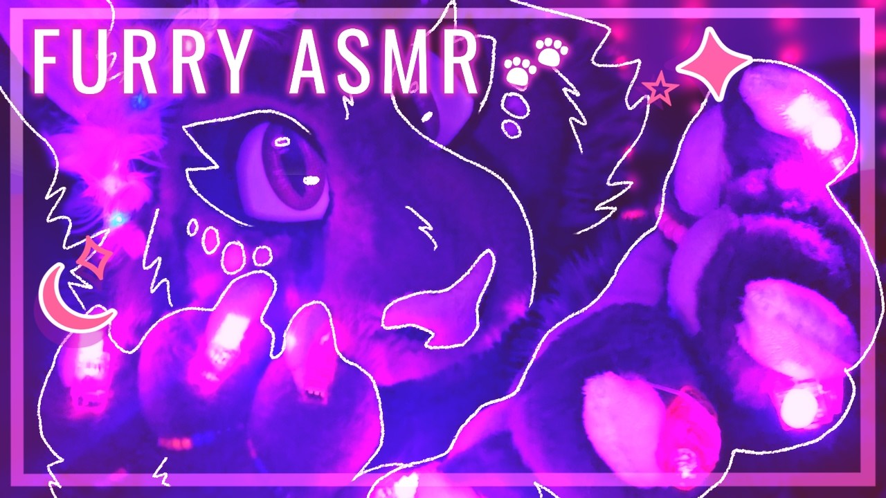 [FURRY ASMR] pretty lights to make you sleepy 🎇 /ᐠᴗ˳ᴗマcomfy claw tapping n whispers ⋆˙⟡