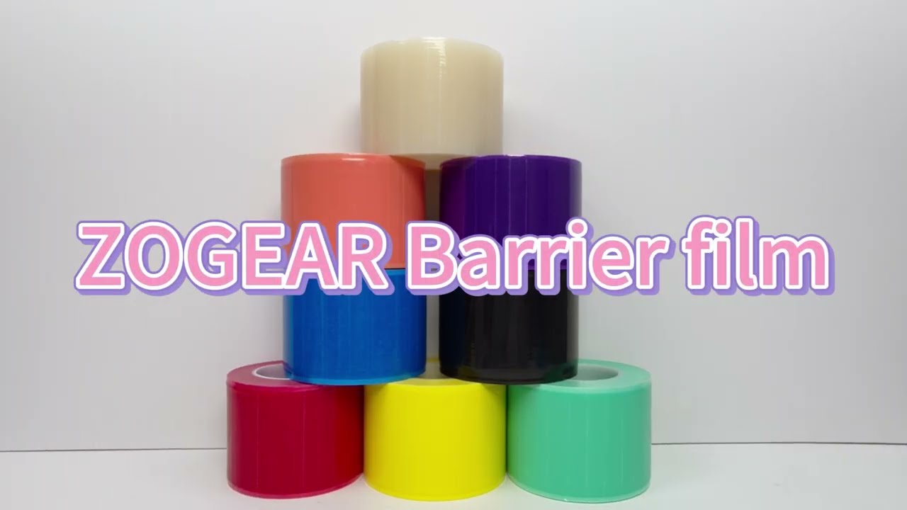 Zogear disposable colorful protective barrier film