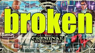 Where's The Service Carbine M16 GTA Online Criminal Enterprises DLC Broken