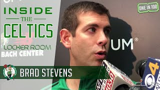 BRAD STEVENS Gives Injury Update on AL HORFORD and JAYLEN BROWN