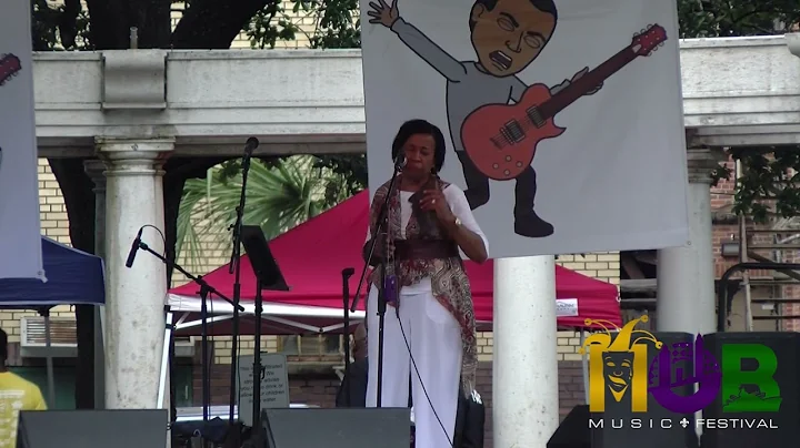 Yvonne Matthews performing at the MOB Music Fest 2...