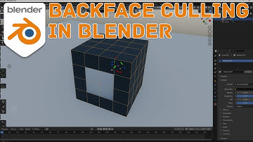 BLENDER BACKFACE CULLING FIX AS IN 3DS MAX