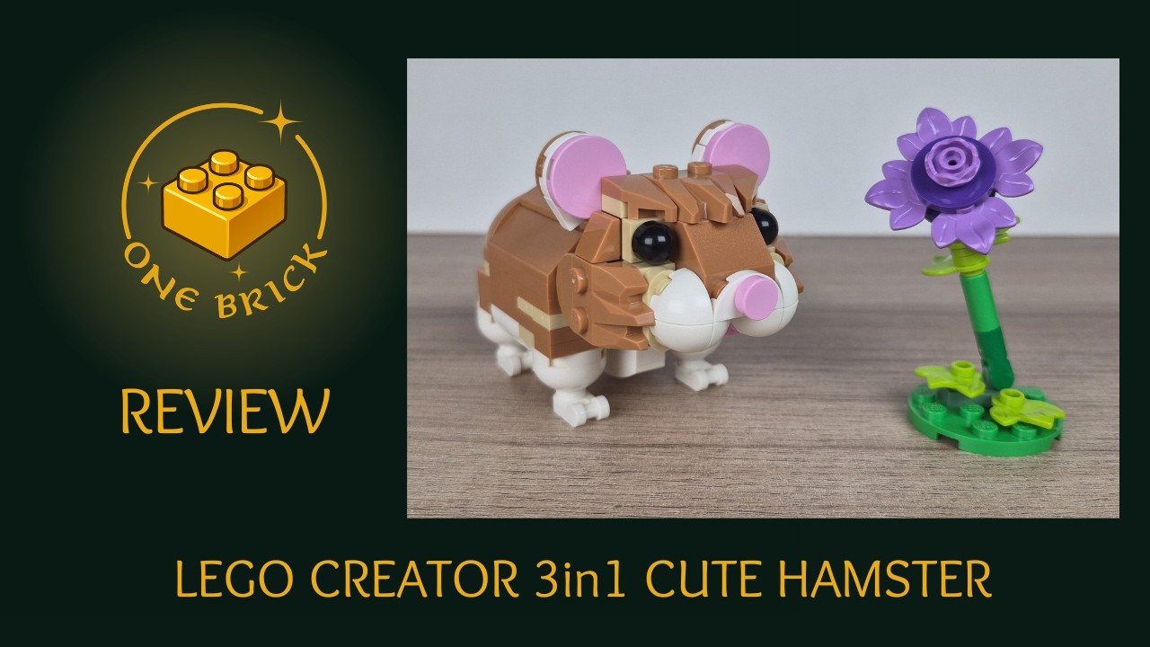 クラゲさま専用 クラゲさま専用 Cute Hamster with a Flower 31376 | Creator 3-in-1