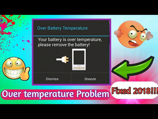 How To Fix Your Battery is over temperature Problem | Please remove the  battery Bangla Tutroial - YouTube