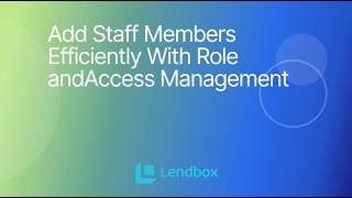 Add Staff Members Efficiently With Role Management