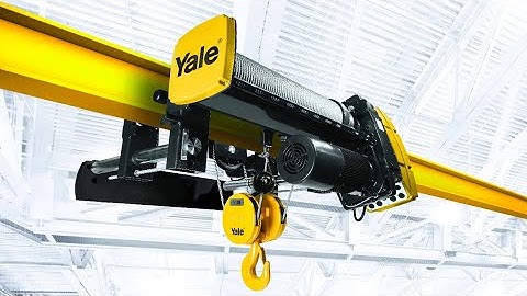 Setting Limit Switch Hoisting YALE HOIST TYPE YK