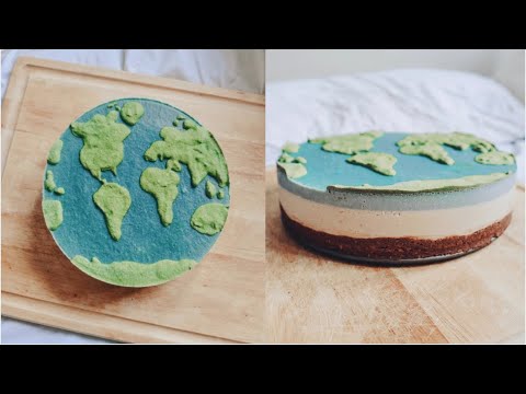 Earth Day Vegan Cheesecake