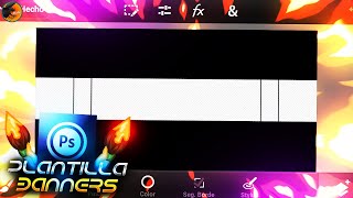 Como hacer PLANTILLAS para BANNERS desde Android| PS Touch| GFX