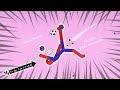 10 Min Best falls | Stickman Dismounting funny and epic moments | Like a boss compilation #573