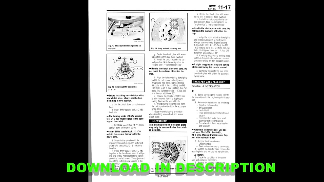 BMW X3 X5 E70 2010 Workshop Manual PDF ENGLISH | Ultimate Repair Handbook