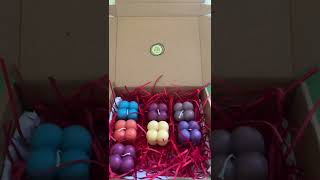 Sports Performance Mini bubble candles from Soybee Candle store