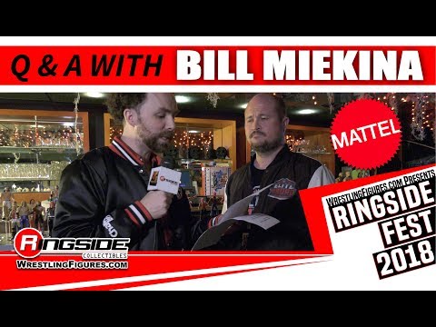 RINGSIDE FEST 2018: Mattel Q & A with WWE Designer Bill Miekina!