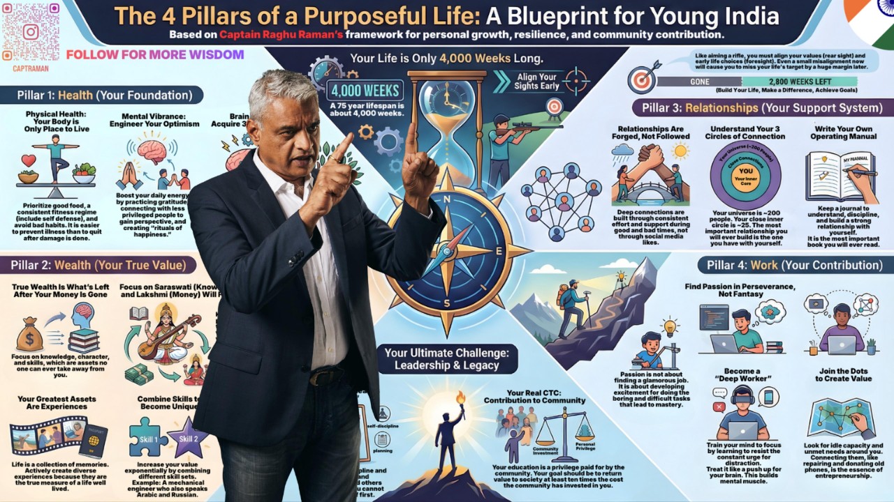 The four pillars to a successful life