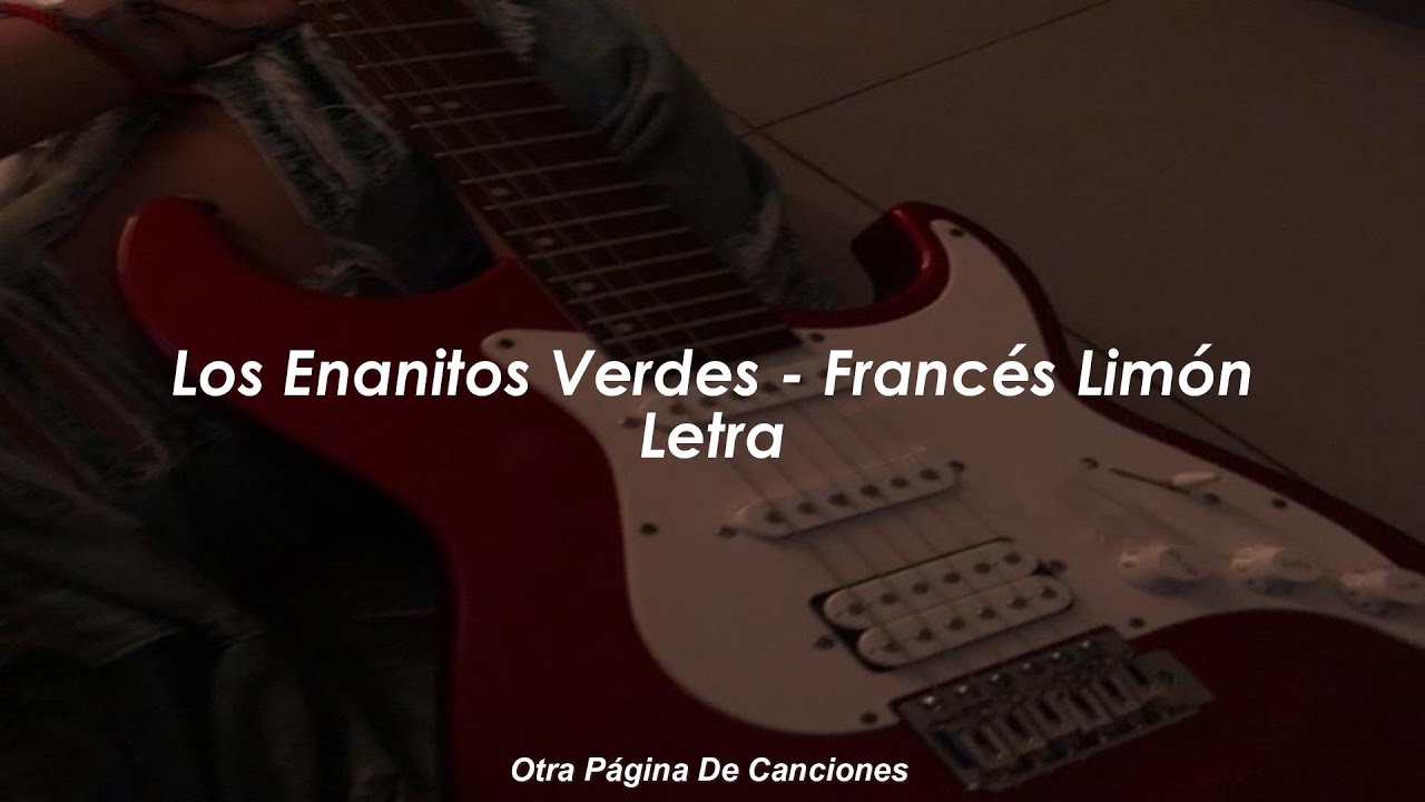 A Las Tres Enanitos Verdes Letra